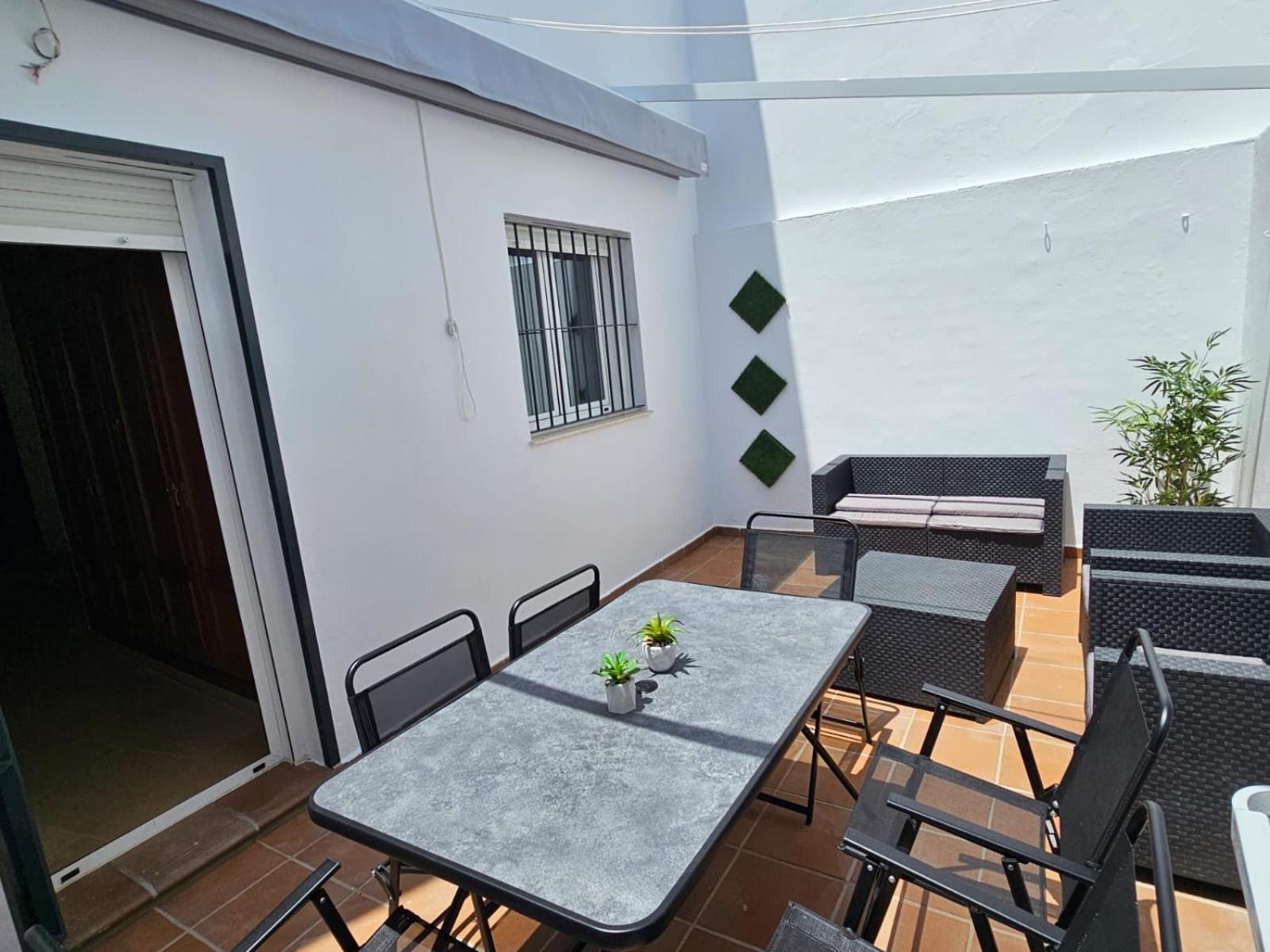 Apartamentos Terraza Chiclana Centro Ciudad شيكلانا دي لا فرونتيرا المظهر الخارجي الصورة