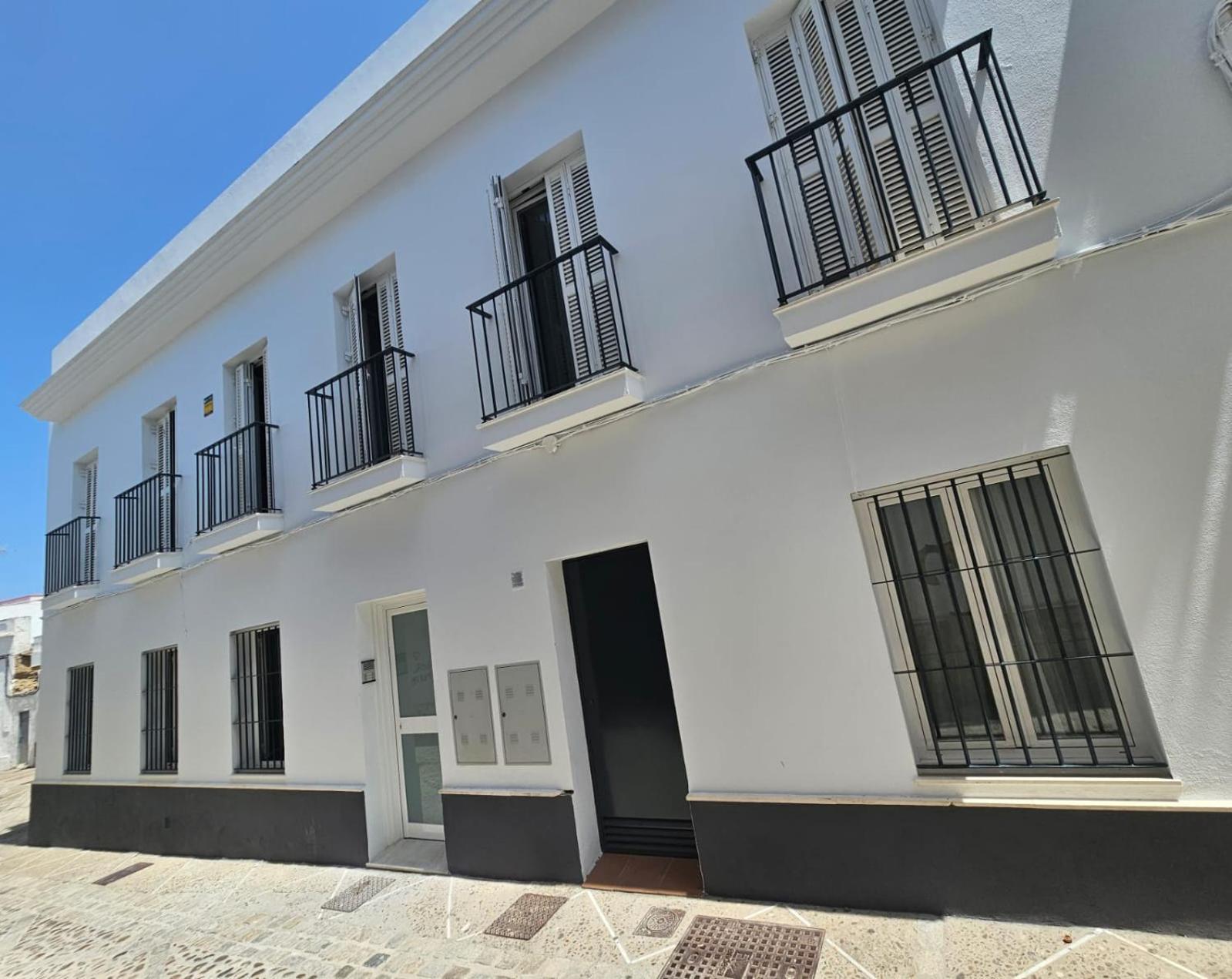 Apartamentos Terraza Chiclana Centro Ciudad شيكلانا دي لا فرونتيرا المظهر الخارجي الصورة